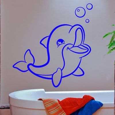 Cute Baby Dolphin Sticker