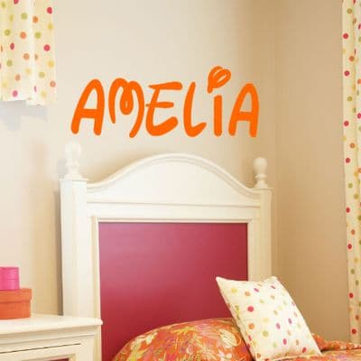 Disney Name Wall Sticker