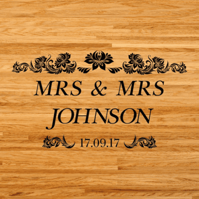 Fancy Flower Dance Floor Sticker