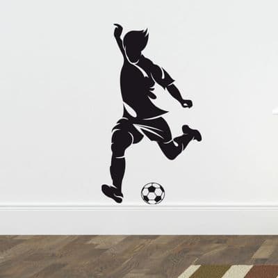Footballer Wall Sticker