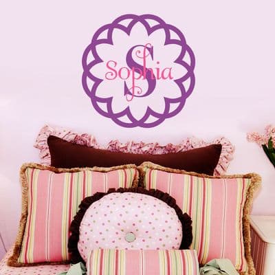 Girls Name Wall Sticker
