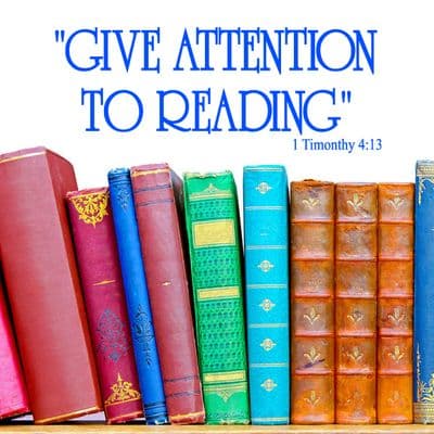 Give Attention To Reading Wall Sticker