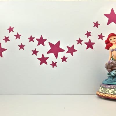 Glitter Star Stickers