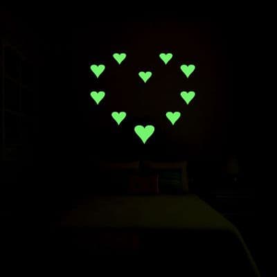Glow In The Dark Hearts