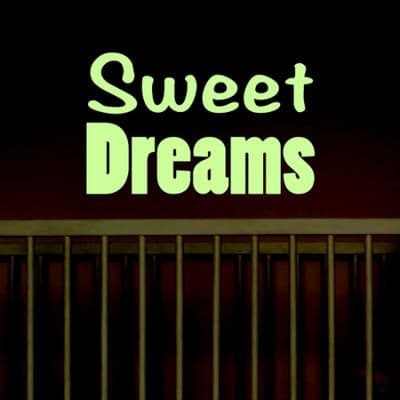 Glow In The Dark Sweet Dreams Sticker
