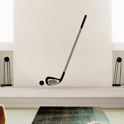 Golf Club Wall Sticker