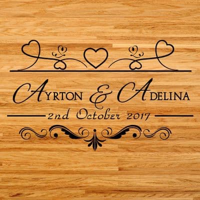 Heart Dance Floor Sticker