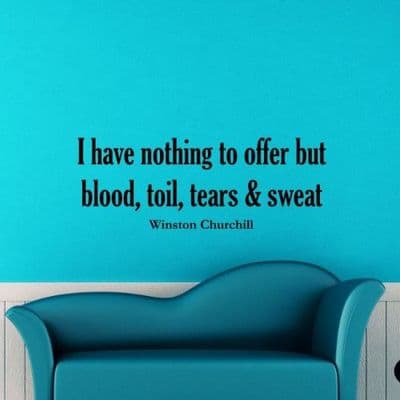 I Have Nothing To Offer Wall Quote