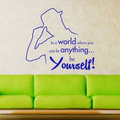 In A World Where You Can Be Sticker