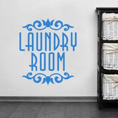 Laundry Room Wall Sticker