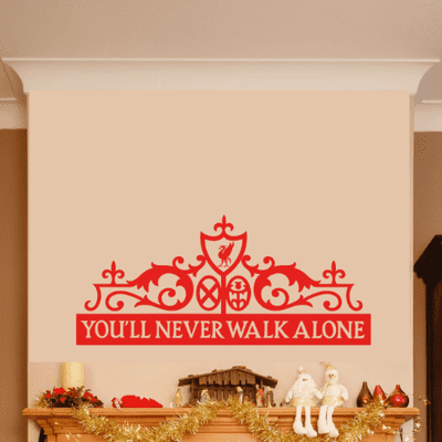 Liverpool You'll Never Walk Alone Wall Sticker