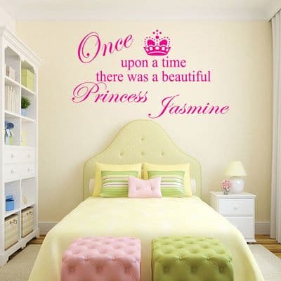 Once Upon A Time Wall Sticker