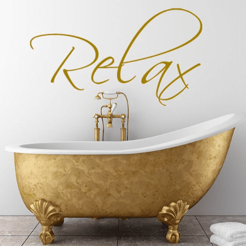 Relax Wall Sticker | Relax Wall Decal