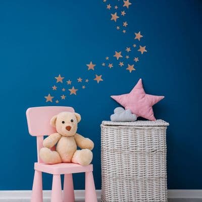 Rose Gold Star Stickers