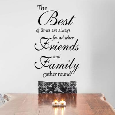 The Best Of Times Wall Sticker