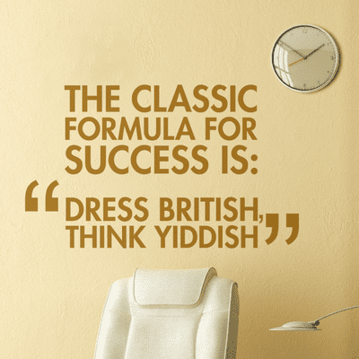 The Classic Formula Quote Sticker