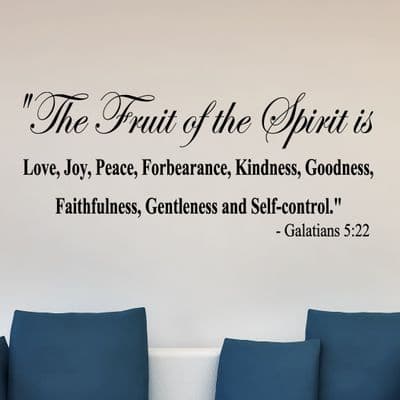 The Fruit Of The Spirit Wall Sticker