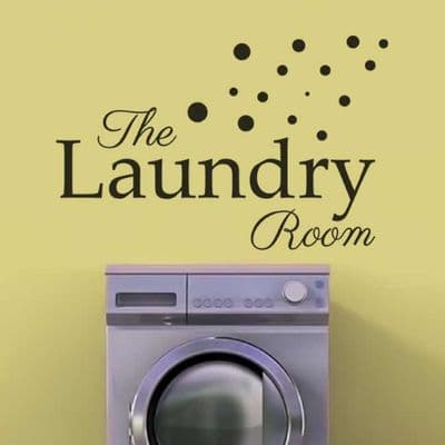 The Laundry Room Sticker