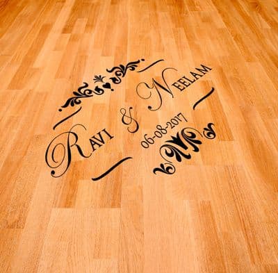 Wedding Dance Floor Stickers