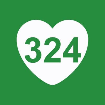 Wheelie Bin Sticker Heart Shape