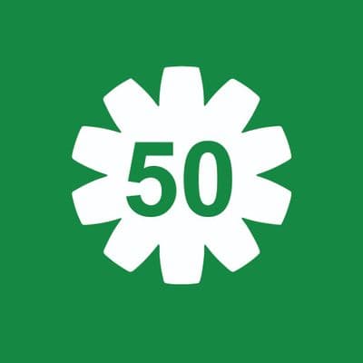 Wheelie Bin Sticker Ribbon Shape