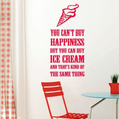 You Can't Buy Happiness Wall Art