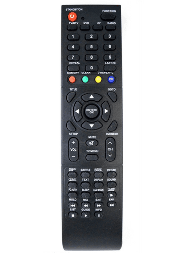 ALBA ALTVDi711701 ipod Tv Remote Control