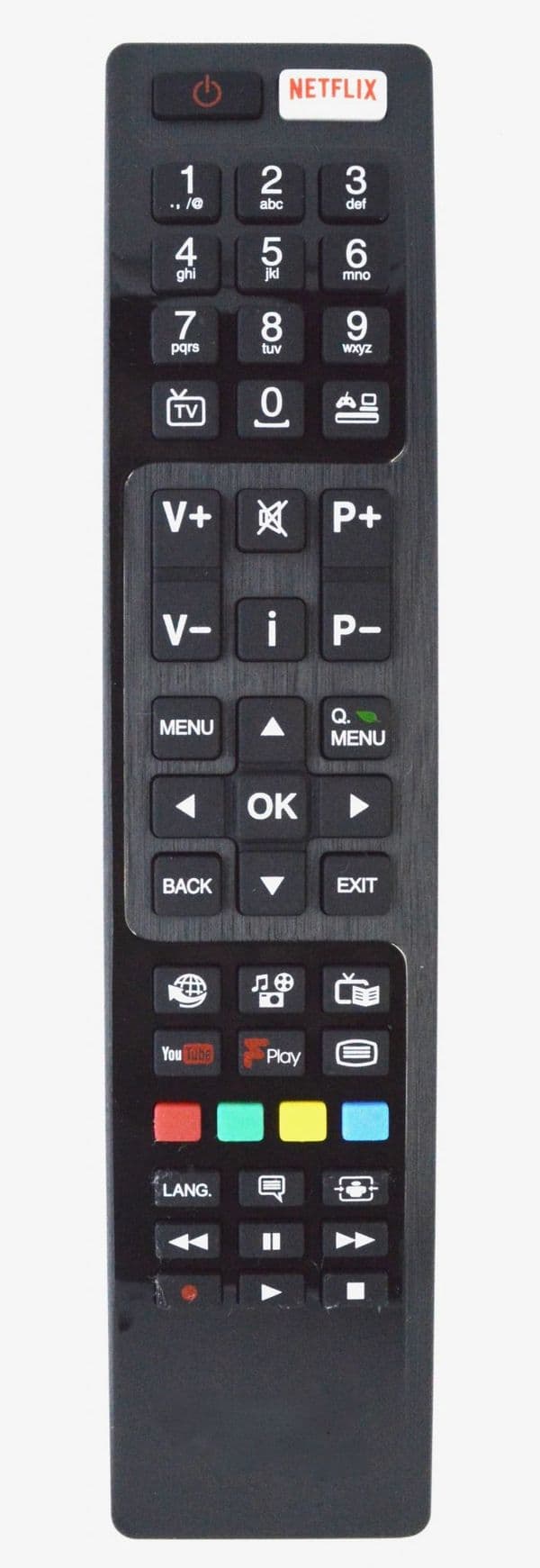 Bush DLED49278HDCNTDFVPA Tv Remote Control