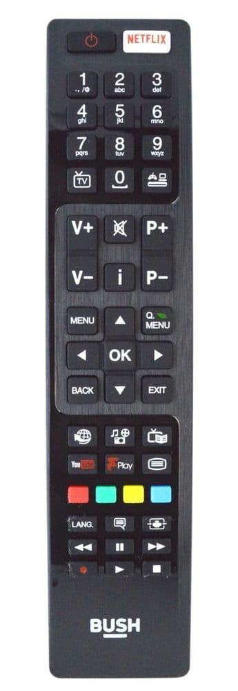 Bush LED49292UHDFVP Tv Remote Control