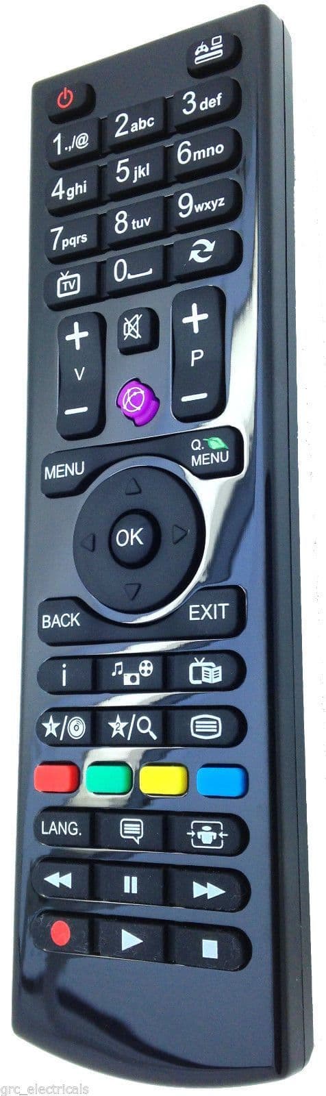 Celcus CEL-32HDRB-16/1 TV Remote Control