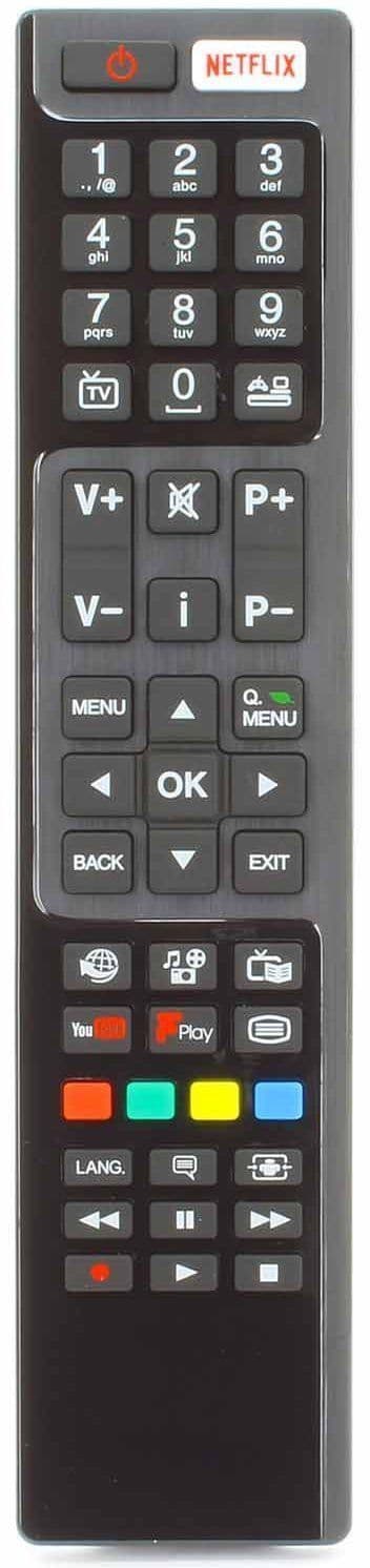 Polaroid P55UP0117A Tv Remote Control