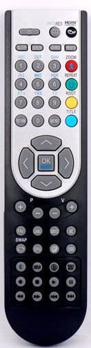 RC1900 TV Remote Control for Luxor LUX-22-822-COB