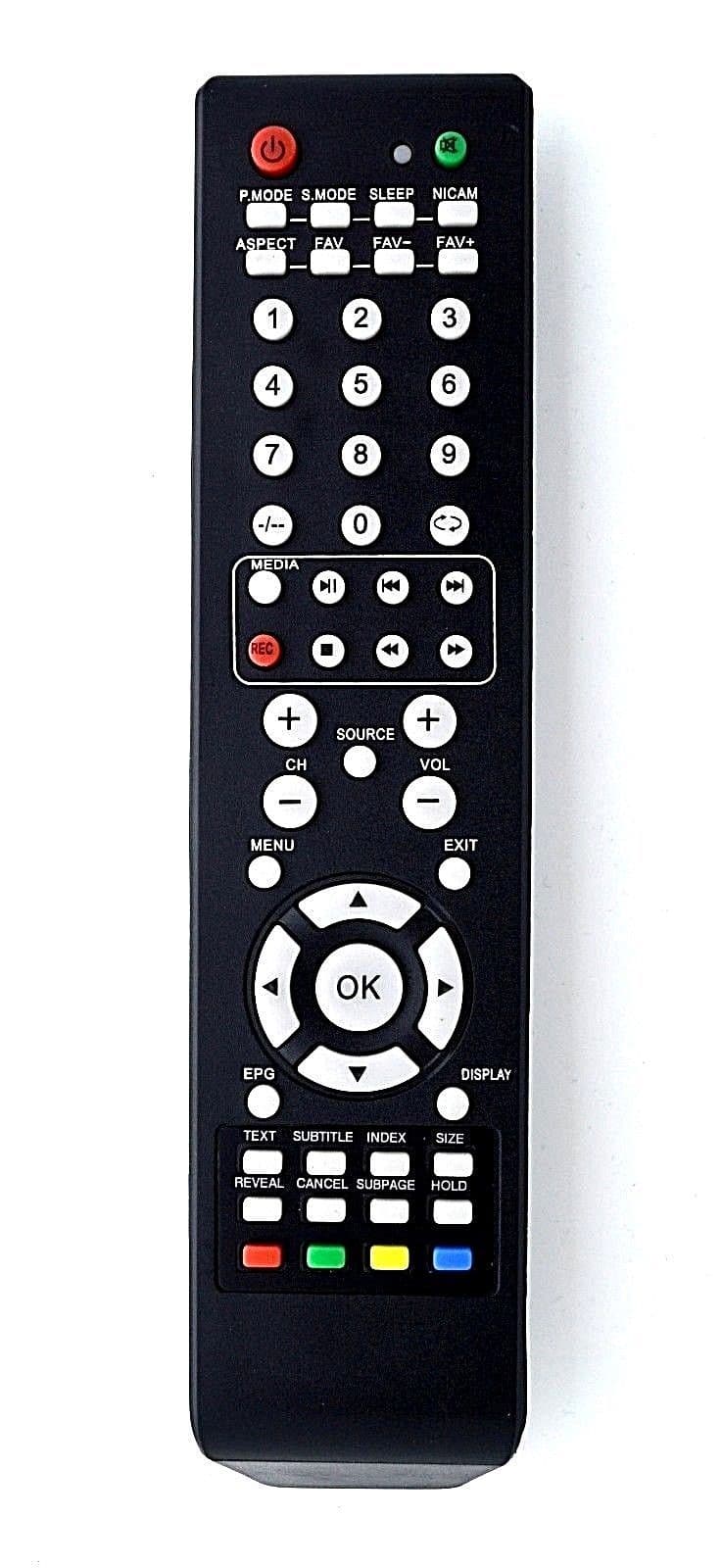 SimplyAll Telecomando Sostitutivo Per TV Matsui 32WN01 – Non Universale – Facile Da Usare