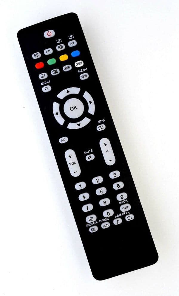 Replacement Remote Control for 32PFL5522 / 32PFL5522D PHILIPS TV