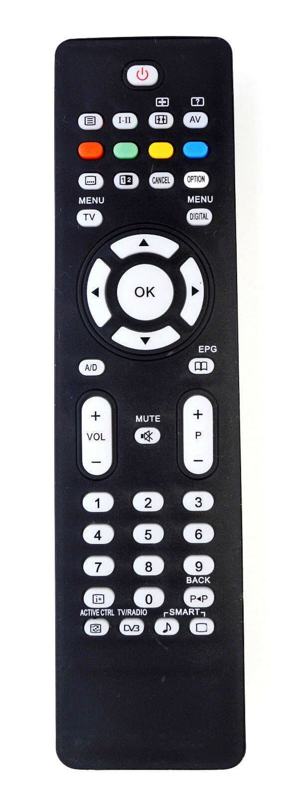 Replacement Remote Control for 32PFL5522 / 32PFL5522D PHILIPS TV