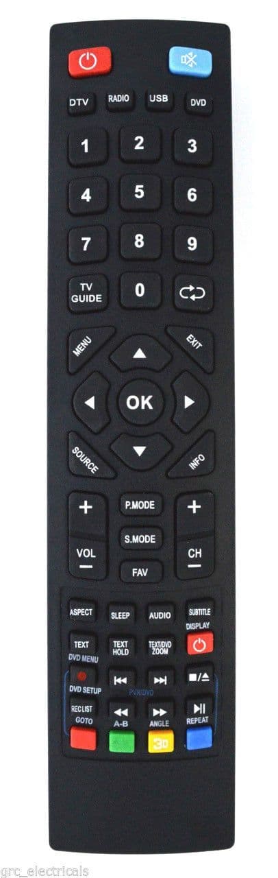 Replacement Remote Control for Technika TV