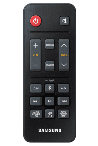 Samsung HW-T400 Remote Control