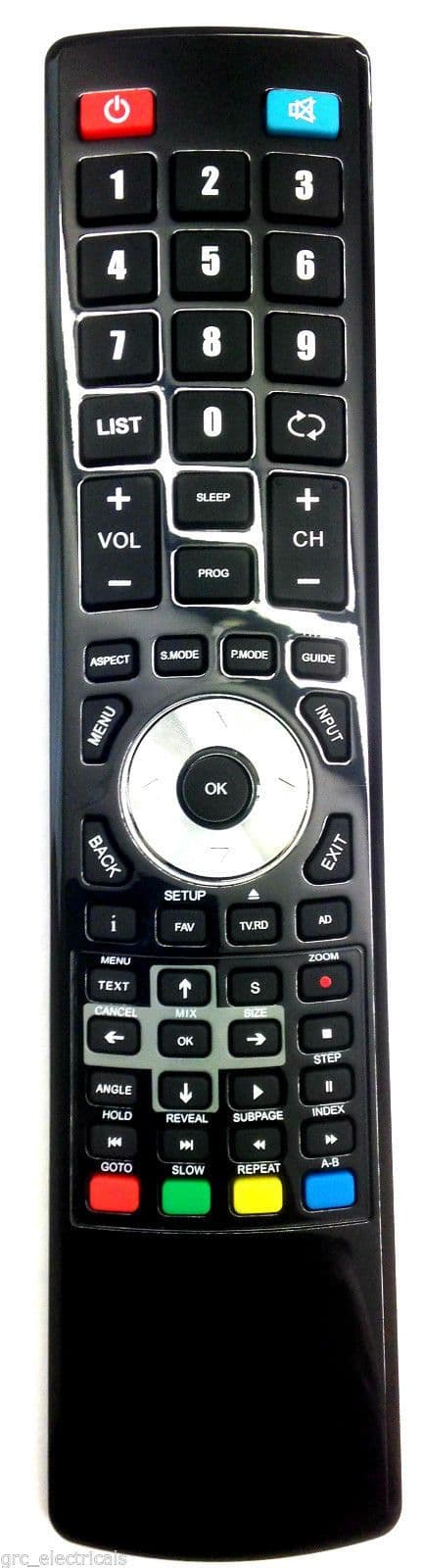 Sandstrom S22FED12 S24FED12 S32FED12 Remote Control