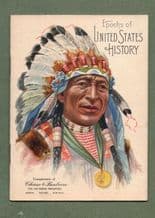 1914 Coffee co. give-away booklet American history, Native American etc