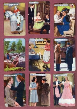 1940 FILM FANTASY. Collectible rare card game