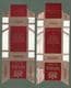 4 different cigarette packets ISRAEL+ Military Tax stamp #019