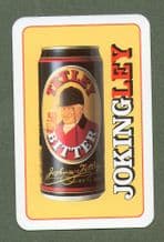 Advertising playing cards Tetley bitter, "Jokingley",