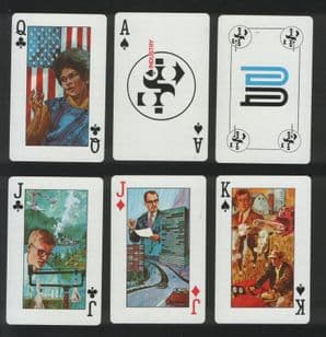 Advertising Playing cards. American Banker Association by Congress
