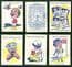Advertising vintage cards game Smiler snap happy families by Cow & Gate