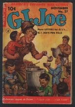 American Comic book war 1952 amazing art G.I. Joe #142