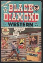 American western comic book 1952 Black Diamond # 30 nice item