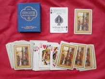 Antique American playing cards wide name deck Venice