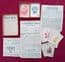 Antique Chickens Poultry cards game 