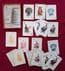 Antique Chickens Poultry cards game 