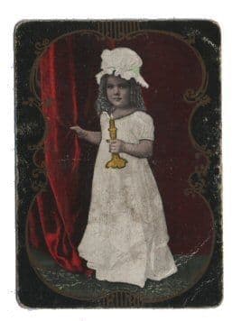 Antique Collectible playing cards Goodnight by Congress